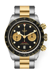 Tudor Black Bay Chrono 41 Black Dial Yellow Gold Steel M79363N-0001